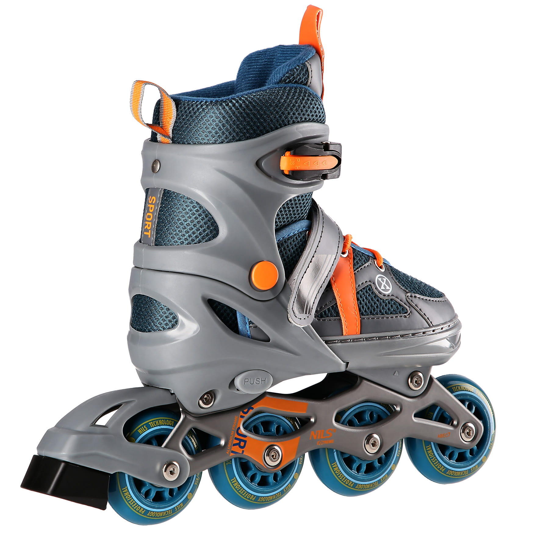 Patins à roulettes récréatifs pour enfants Nils Extreme NJ1828A 6/7