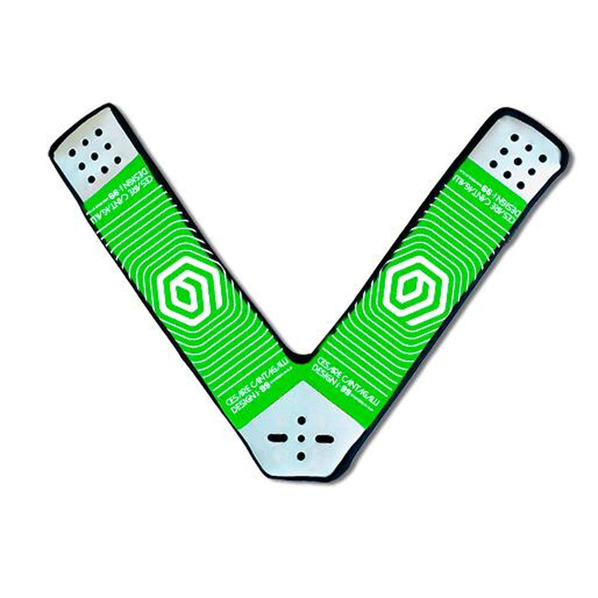 i-99 VEE Superlight Strap Front white/green WINDSURFEN WINGEN FOIL FUSSSCHLAUFEN