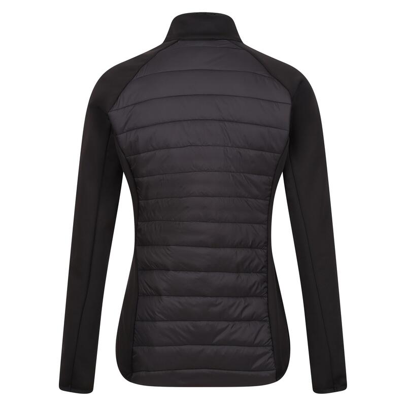 Veste hybride CLUMBER Femme (Noir / Orange clair)