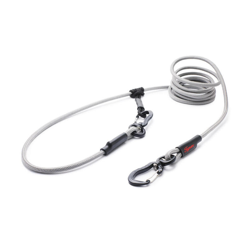 Lanové vodítko EASY LONG - TWIST | MINI | šedé - 601