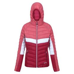 Veste À Capuche HARROCK Femme (Rouge Foncé / Corail Clair)