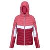 Chaqueta con Capucha Harrock II de Deflector para Mujer Rojo Rumba, Rojo Mineral