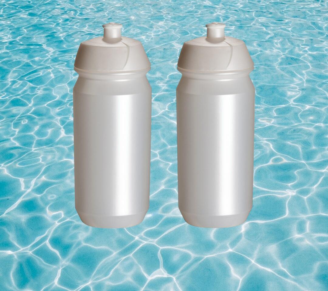 2 x Bidon - 500 ml - Parelmoer Drinkbus 2/4