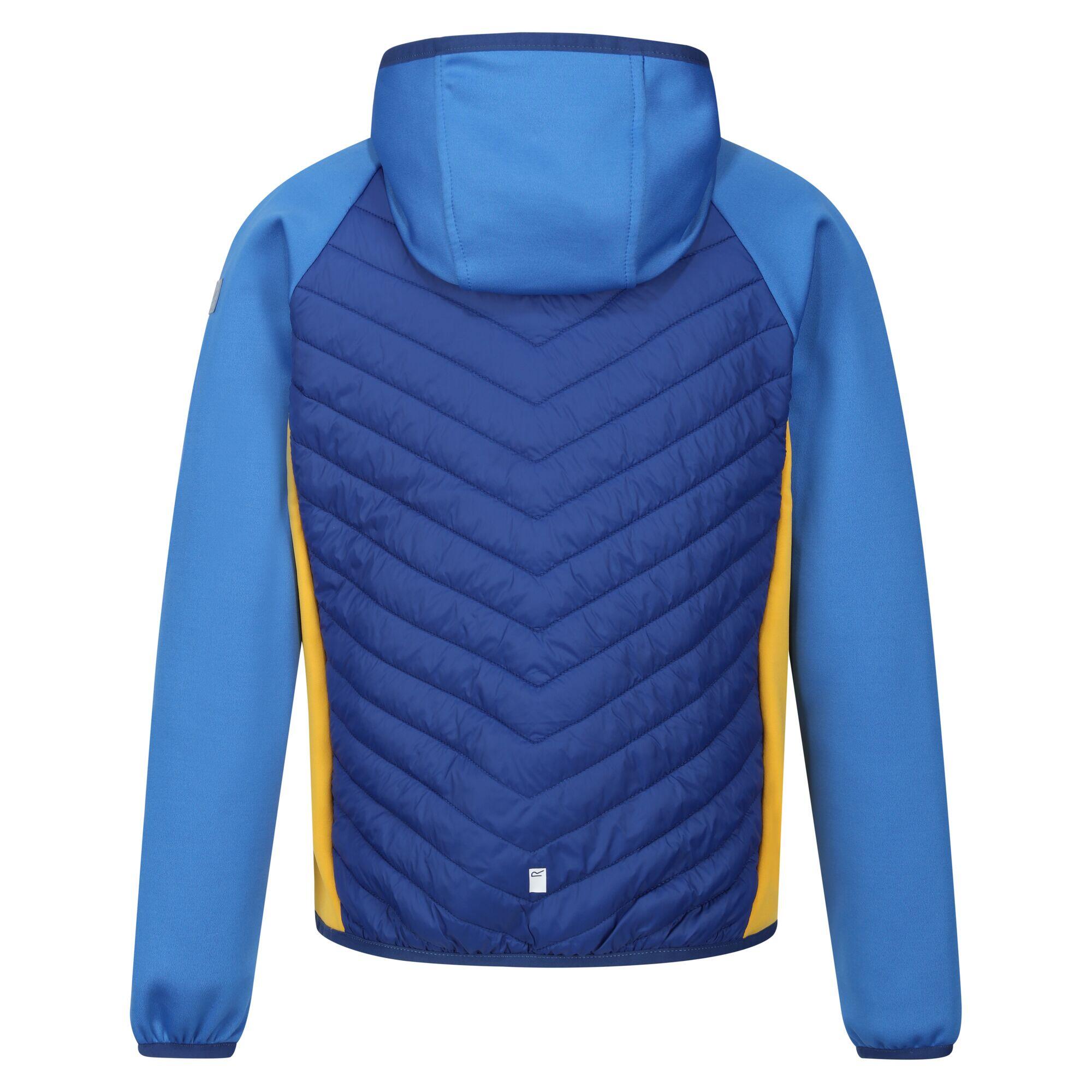 Childrens/Kids Kielder Hybrid VII Padded Jacket (Strong Blue/New Royal) 2/5