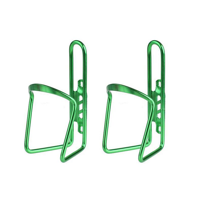 2x Porte-bidons en aluminium - Porte-bidons verts