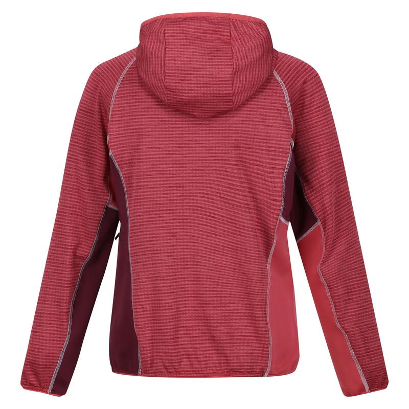 Chaqueta Attare II de Jaspeada para Mujer Rojo Rumba, Rojo Mineral