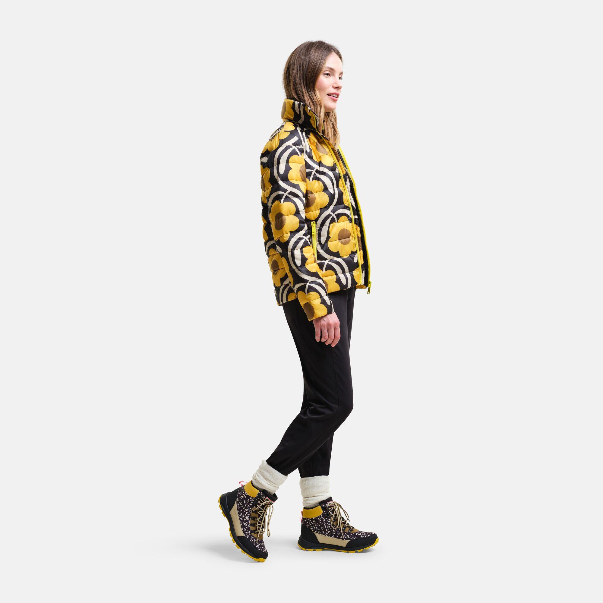 Orla Kiely Printed Baffled Walking Jacket 4/5