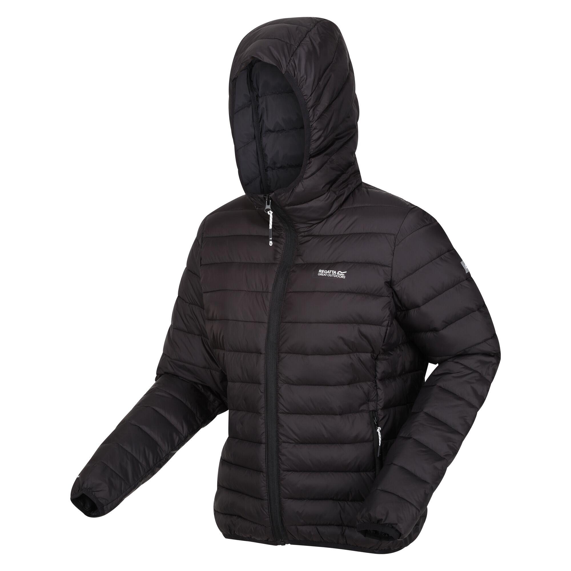 "Marizion" Steppjacke mit Kapuze für Damen Schwarz 3/5