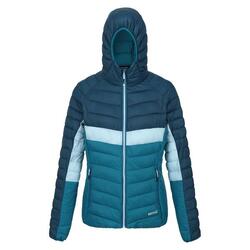 Dames Harrock II Baffled Hooded Jacket (Gulfstream/Reflecting Lake)