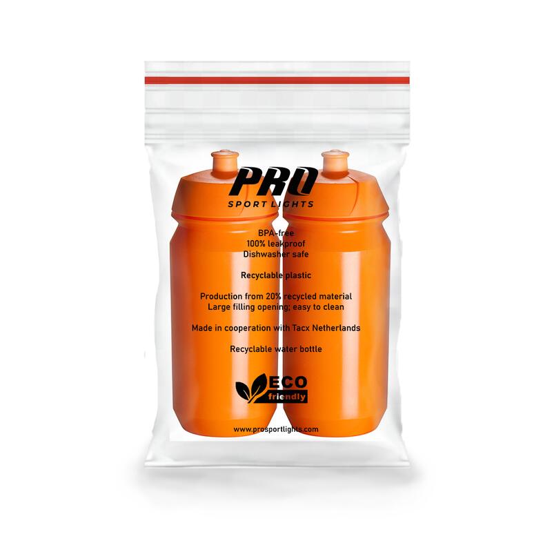 Sticlă de apă 2 x 500 ml - Portocaliu