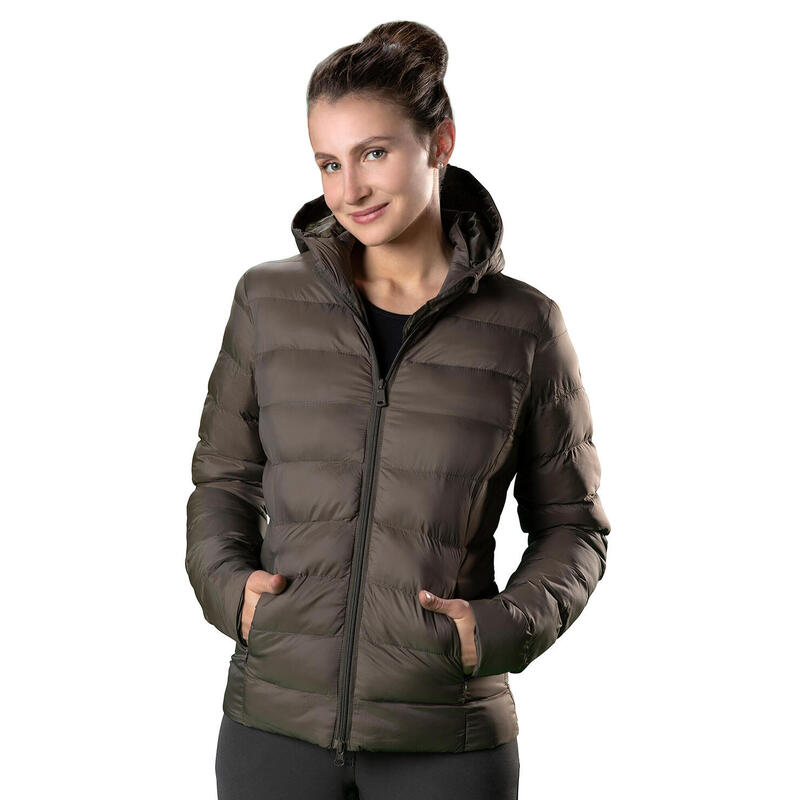 Kinder Steppjacke Lena schwarz/rosegold