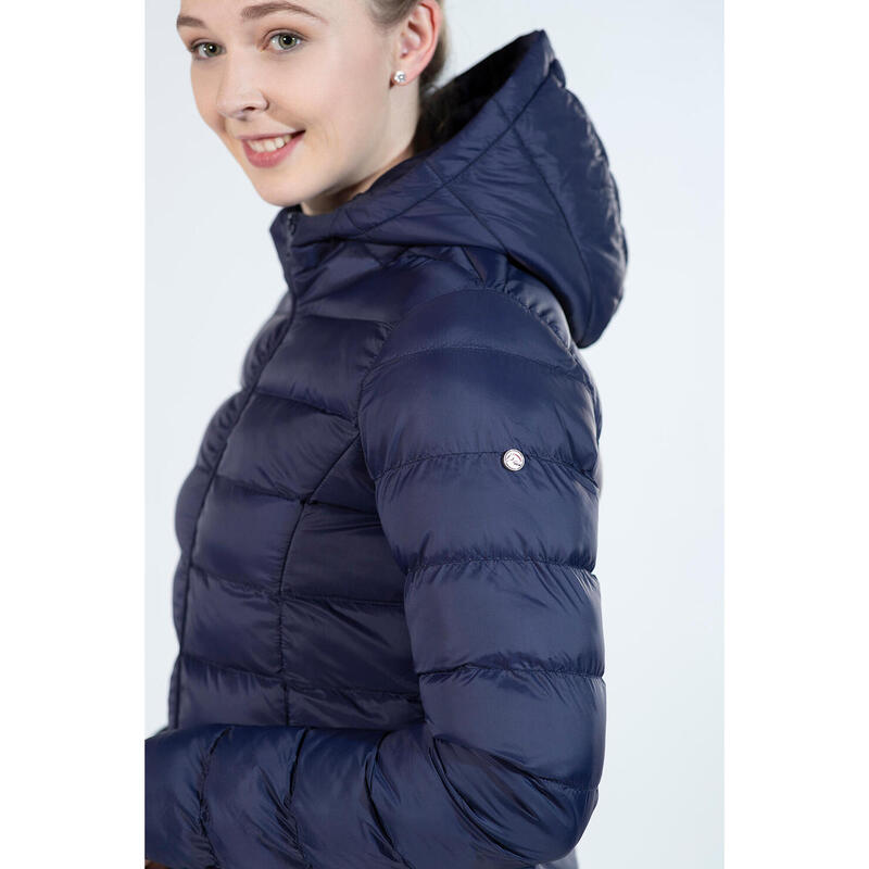 Kinder Steppjacke Lena schwarz/rosegold