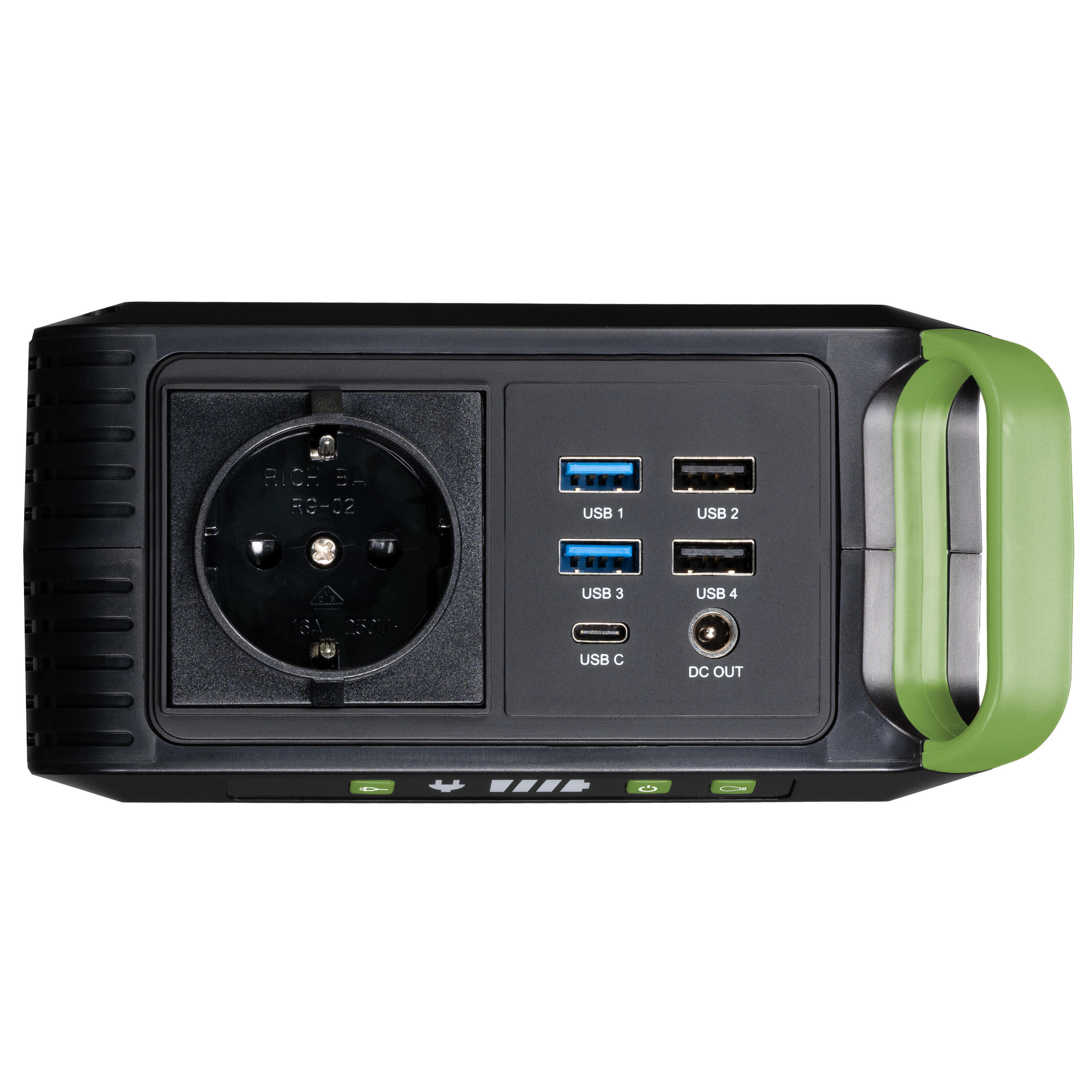 Batteria BRESSER 88 W Super leggera, silenziosa e potente 3/7