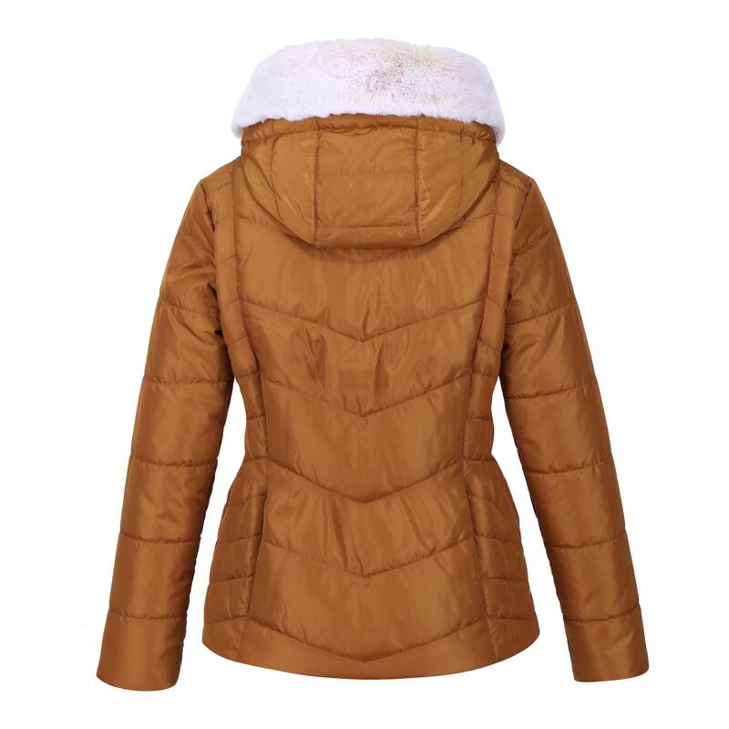 Wildrose Regatta damska turystyczna kurtka pikowana z kapturem
