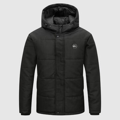 Herren Winterjacke Kenny Schwarz
