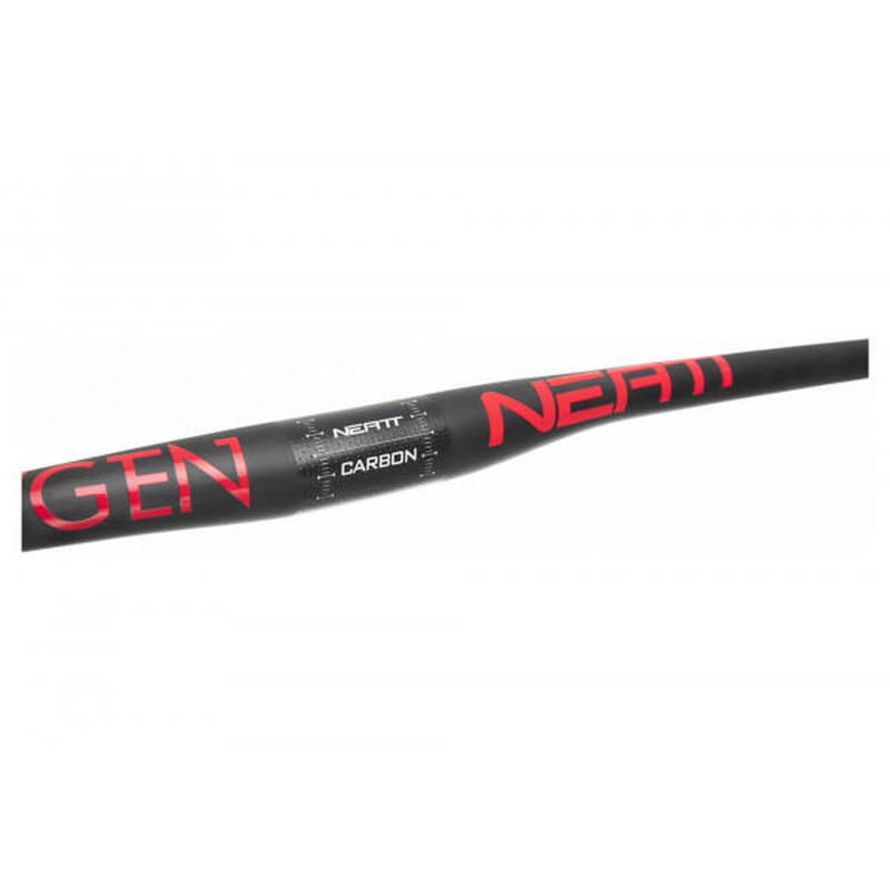 Cintre Carbone Neatt Oxygen 740 mm 31.8 mm Noir Rouge 0
