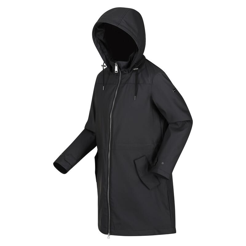 Kurtka turystyczna damska Fantina Regatta parka z kapturem