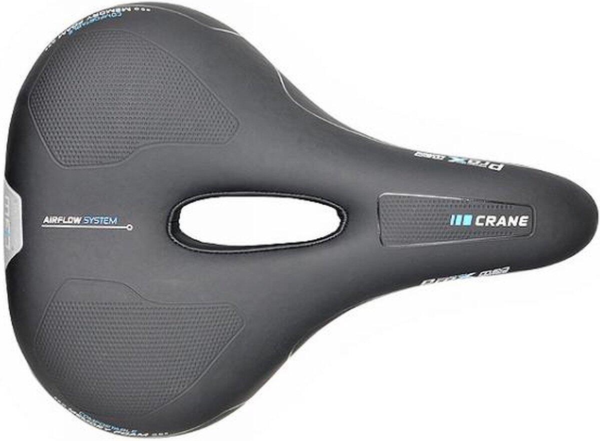 Fahrradsattel Comfort Med Damen Schwarz Citybike 3/3