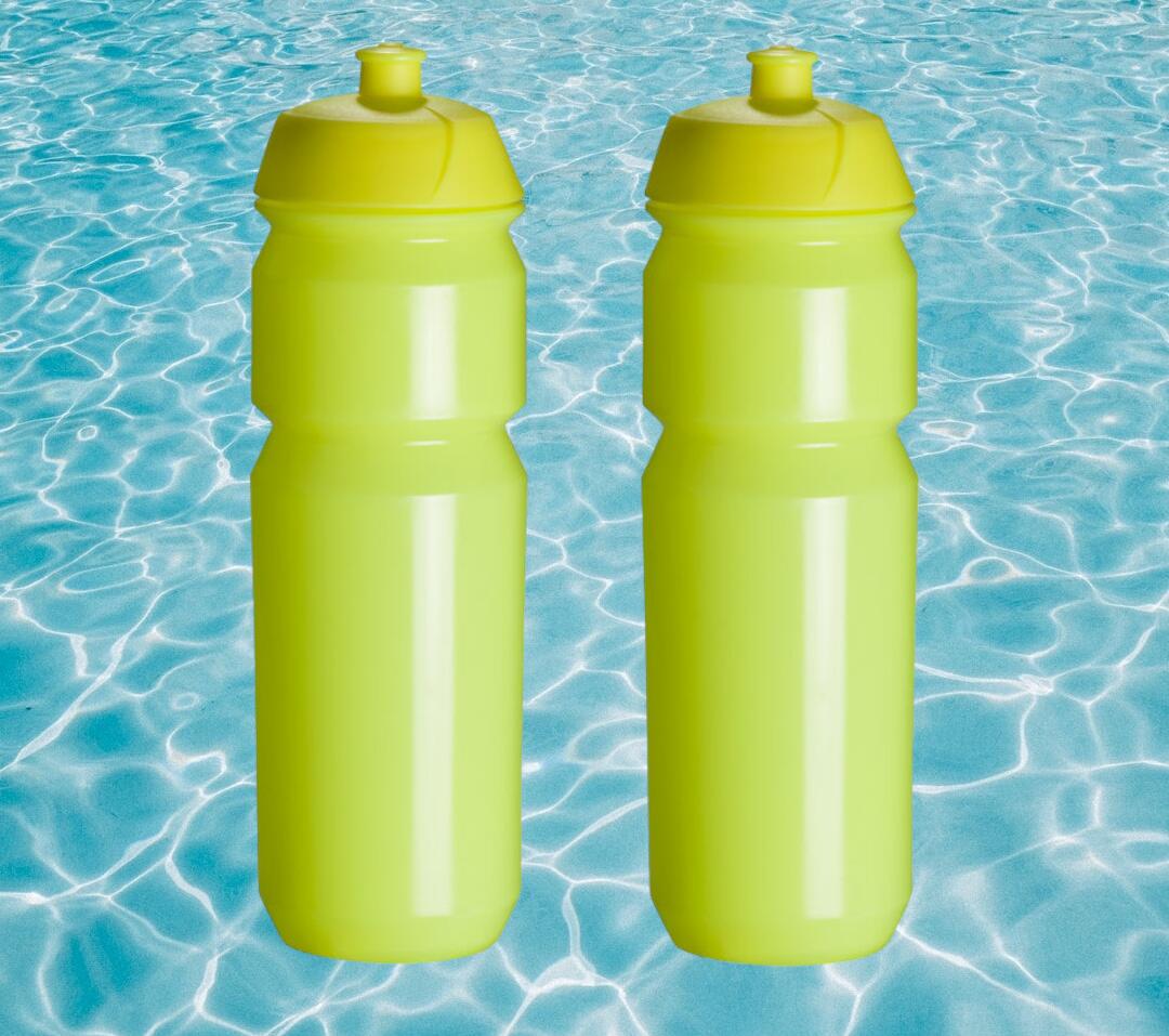 2 x Drinkbus - 750 ml - Fluogeel Bidon 2/5