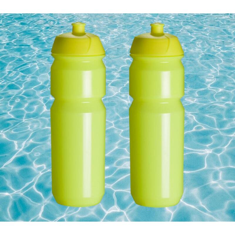 2 x bidon - 750 ml - bidon galben fluorescent
