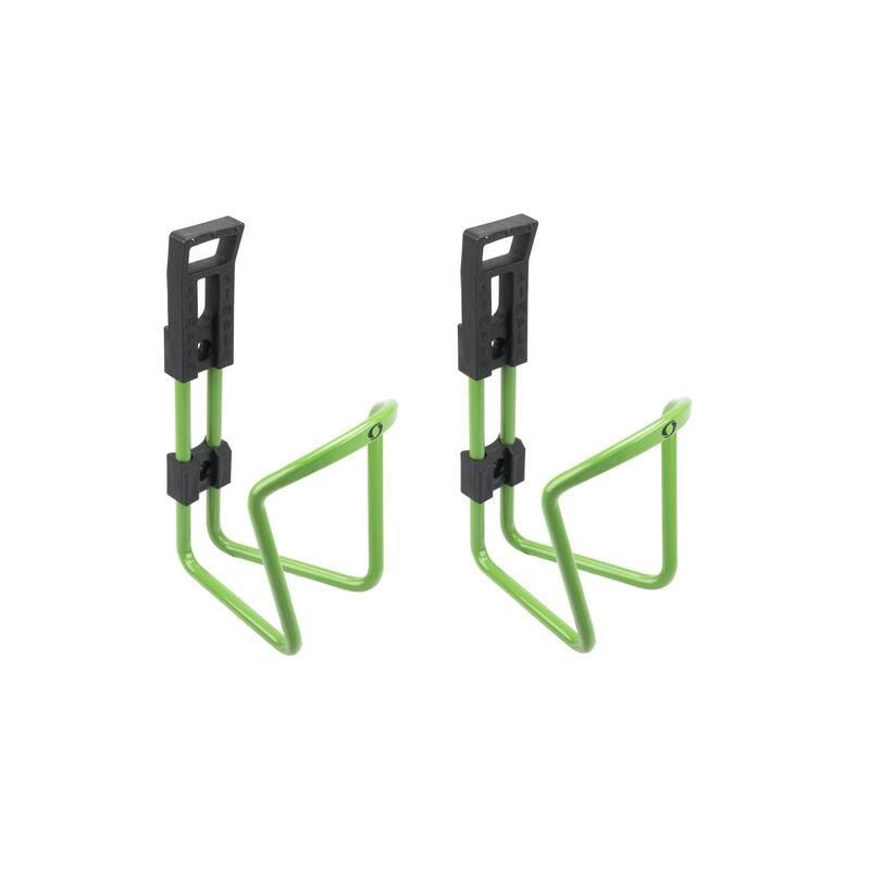 Porte-bidons 2x Porte-bidons en aluminium Vert