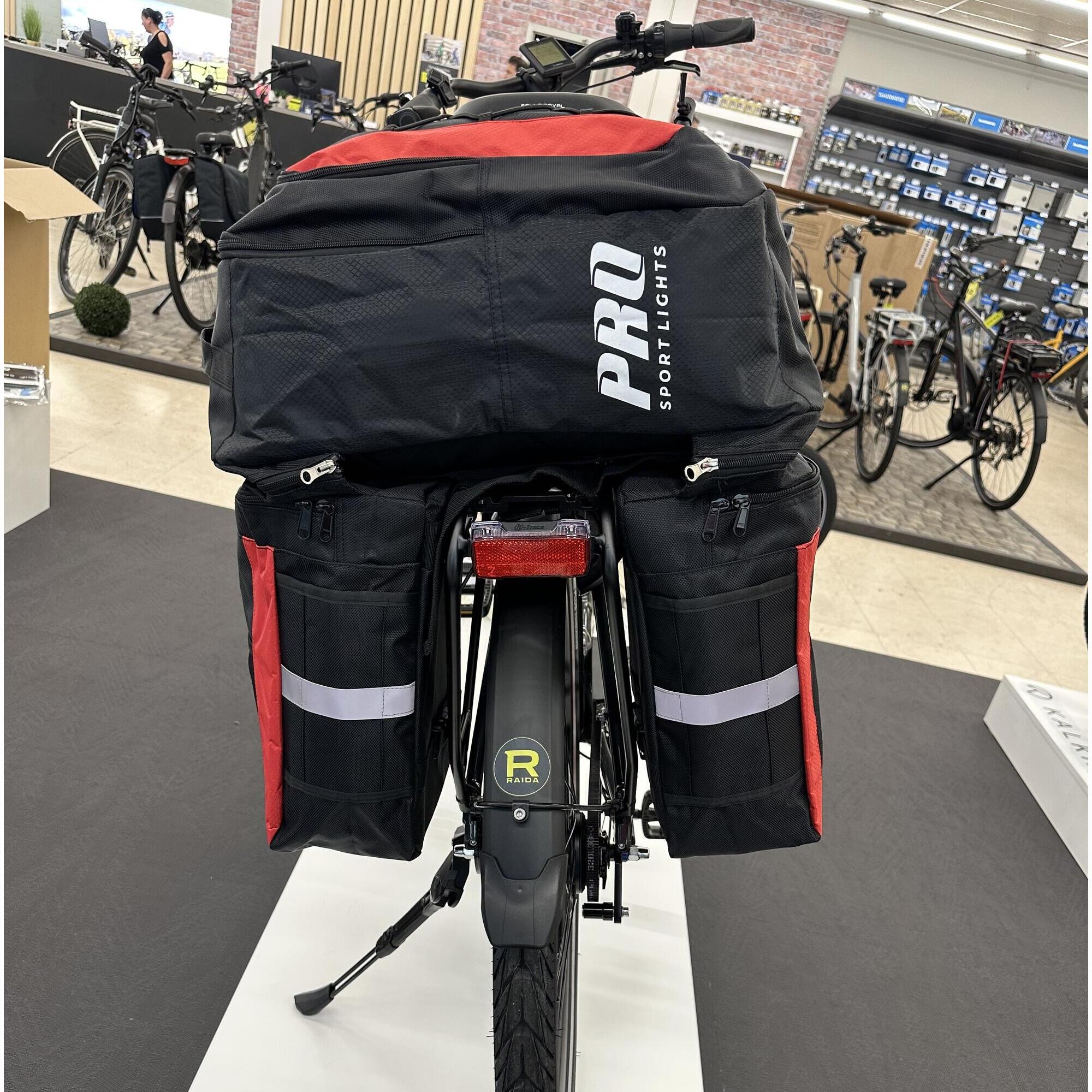 Sacoche Vélo étanche GAVTON 50L - Grande Capacité, Porte-bagages | Pour Trajets Quotidiens, Randonnée, VTT, VAE - 10