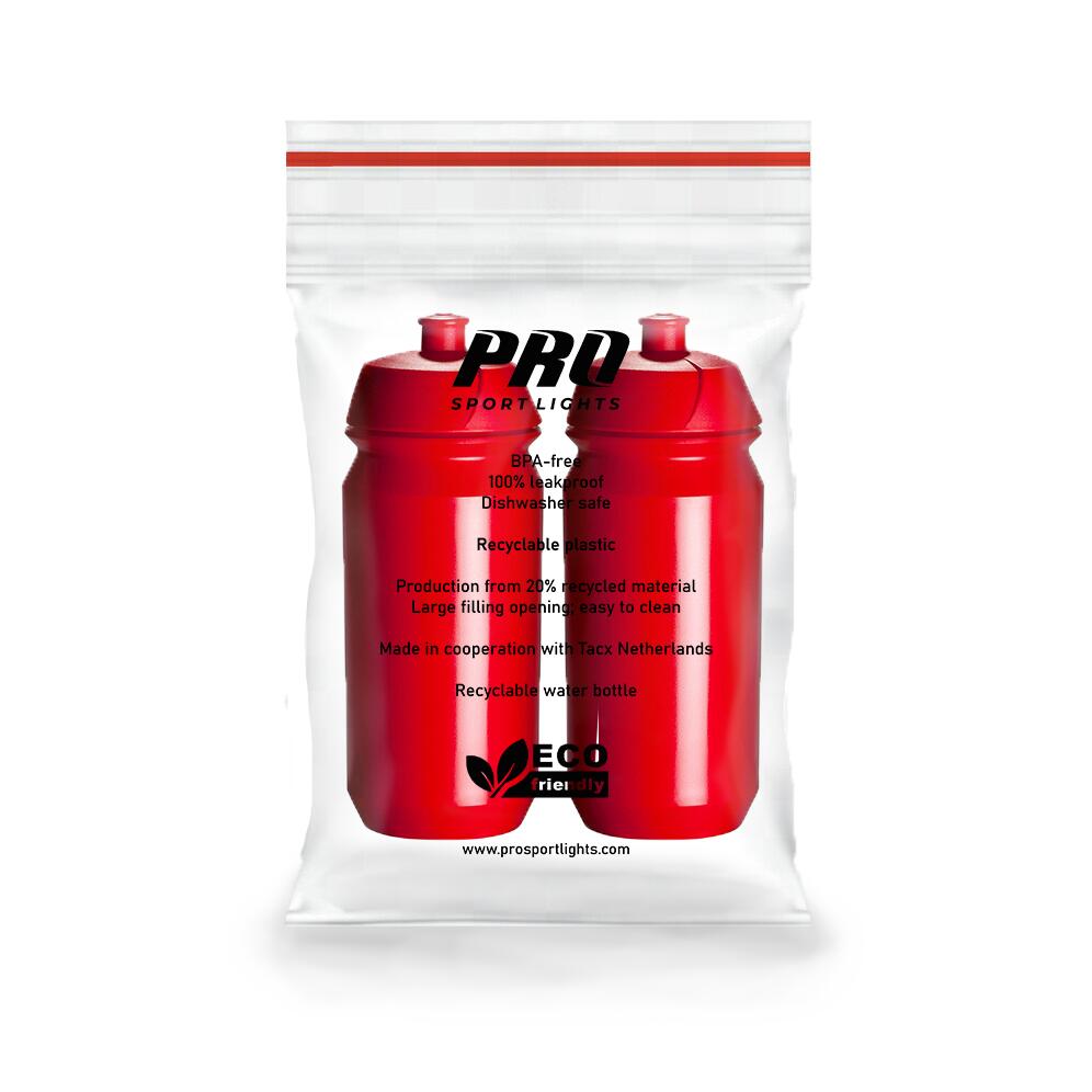 Trinkflasche Rot 2er-Pack – 500 ml 4/5