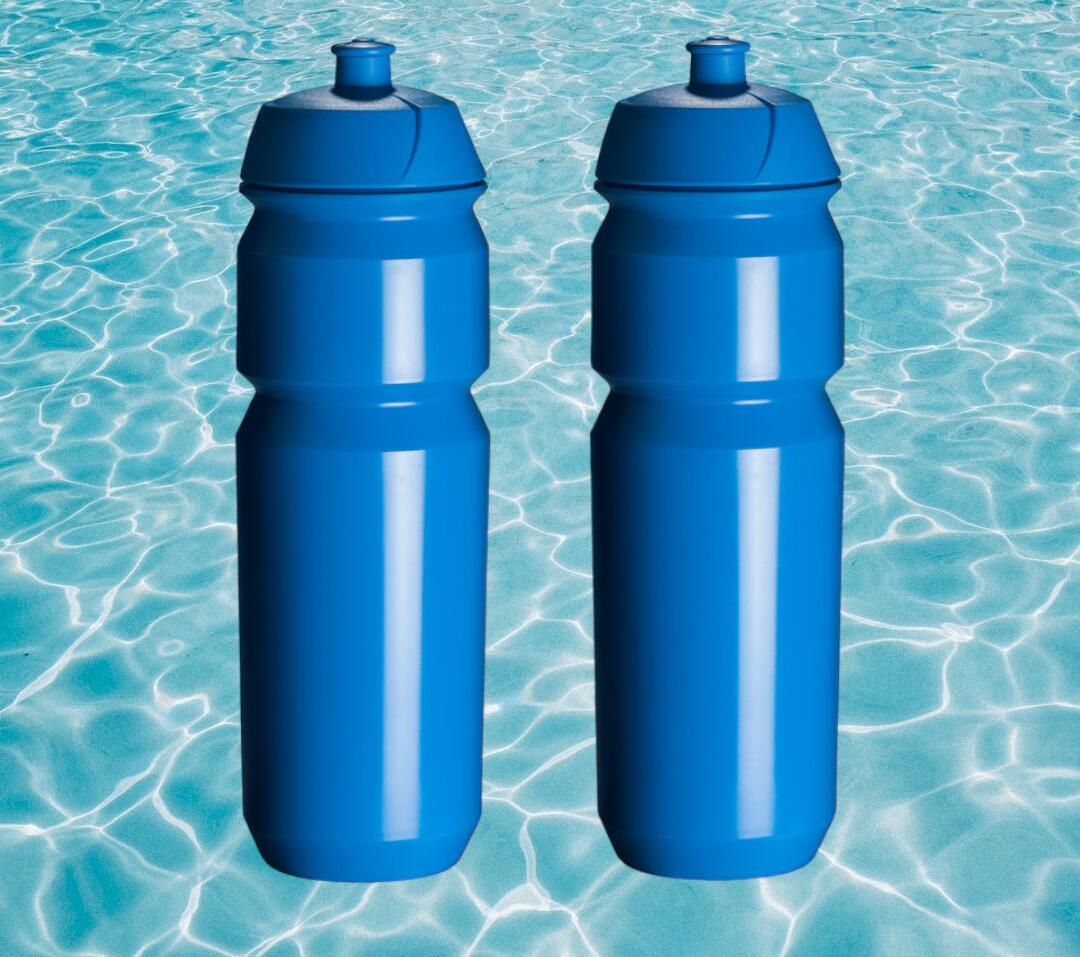 2 x Bouteilles d'eau - 750 ml - Bleu Boite à boisson 2/5