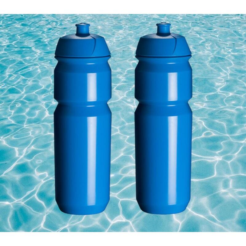 2 x bidonuri - 750 ml - Albastru