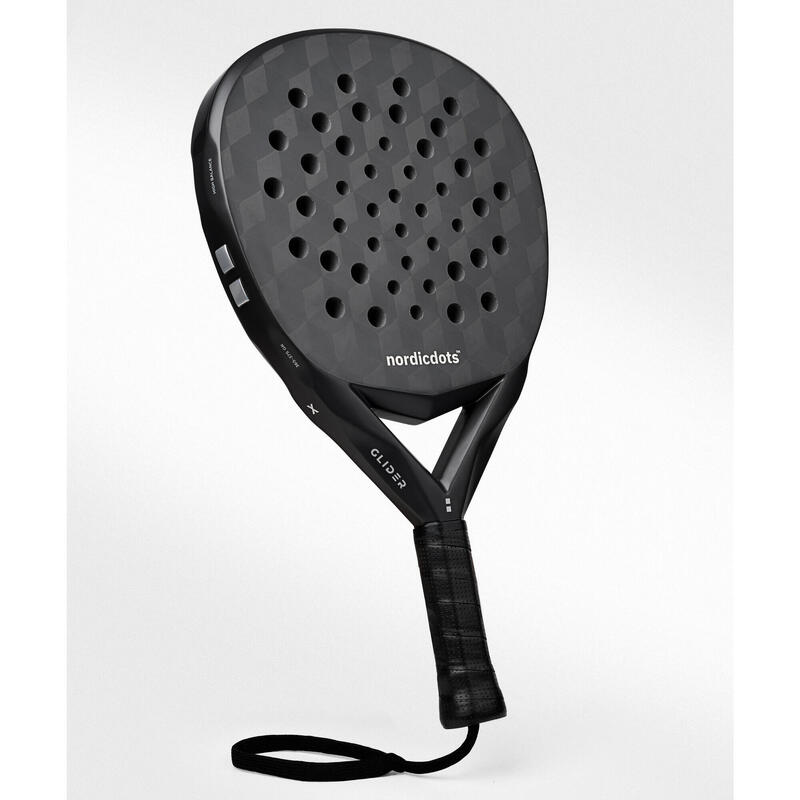 Padel Racket Volwassen - GliderX - Graphite