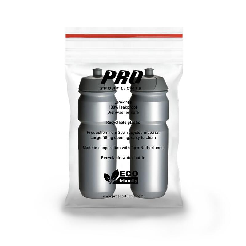 2 x bidonuri - 750 ml - bidon argintiu