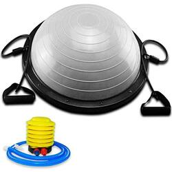 Bosu 58cm + Inflador para Yoga y Pilates