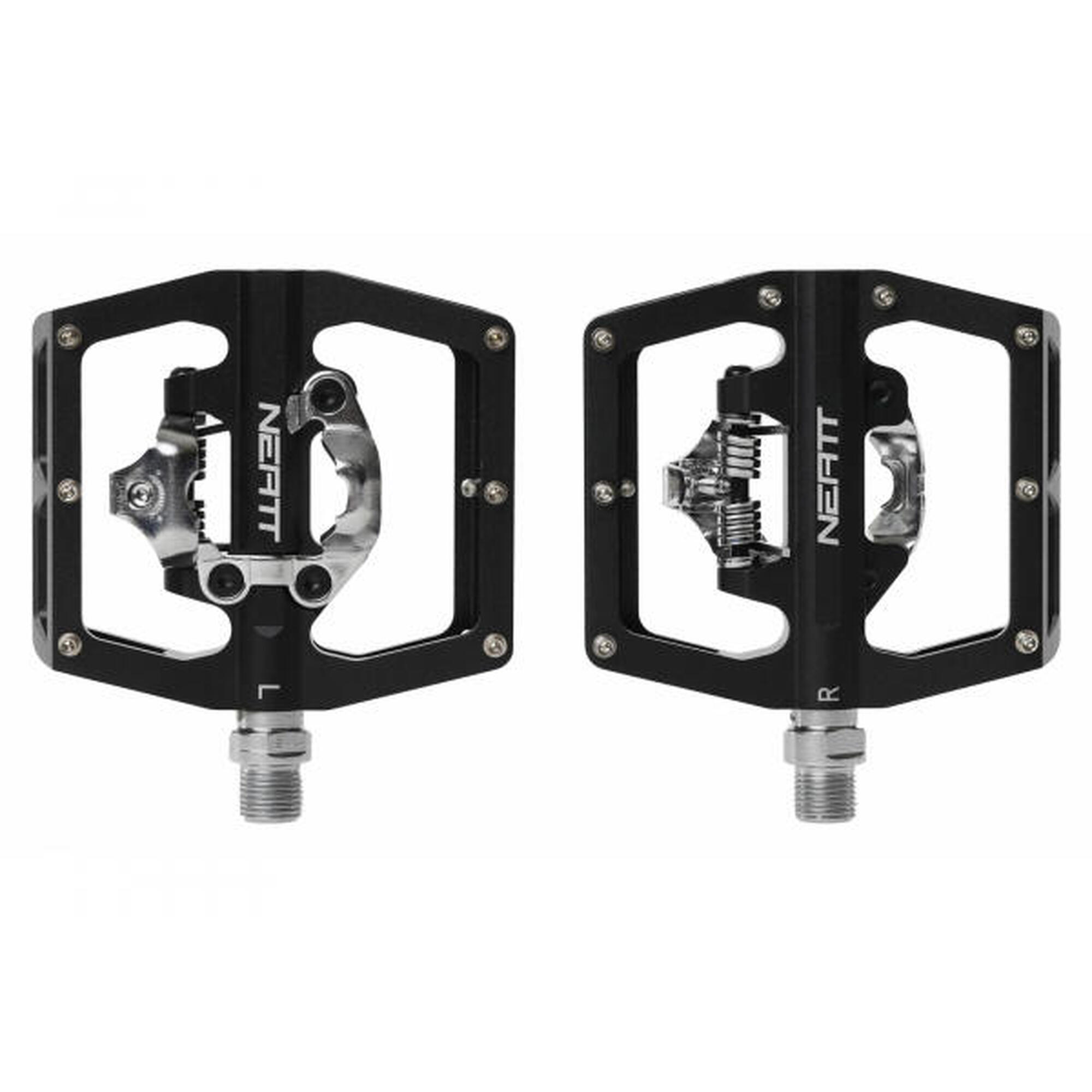 Paire de P dales Semi Automatiques avec Cages Neatt Single Side