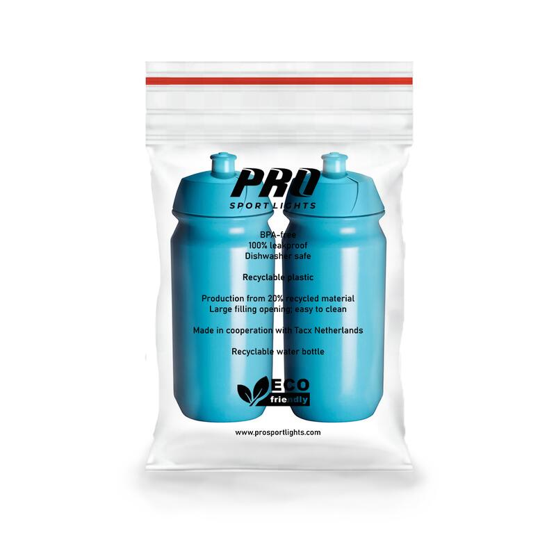 2 x Bidon - 500 ml - Albastru deschis