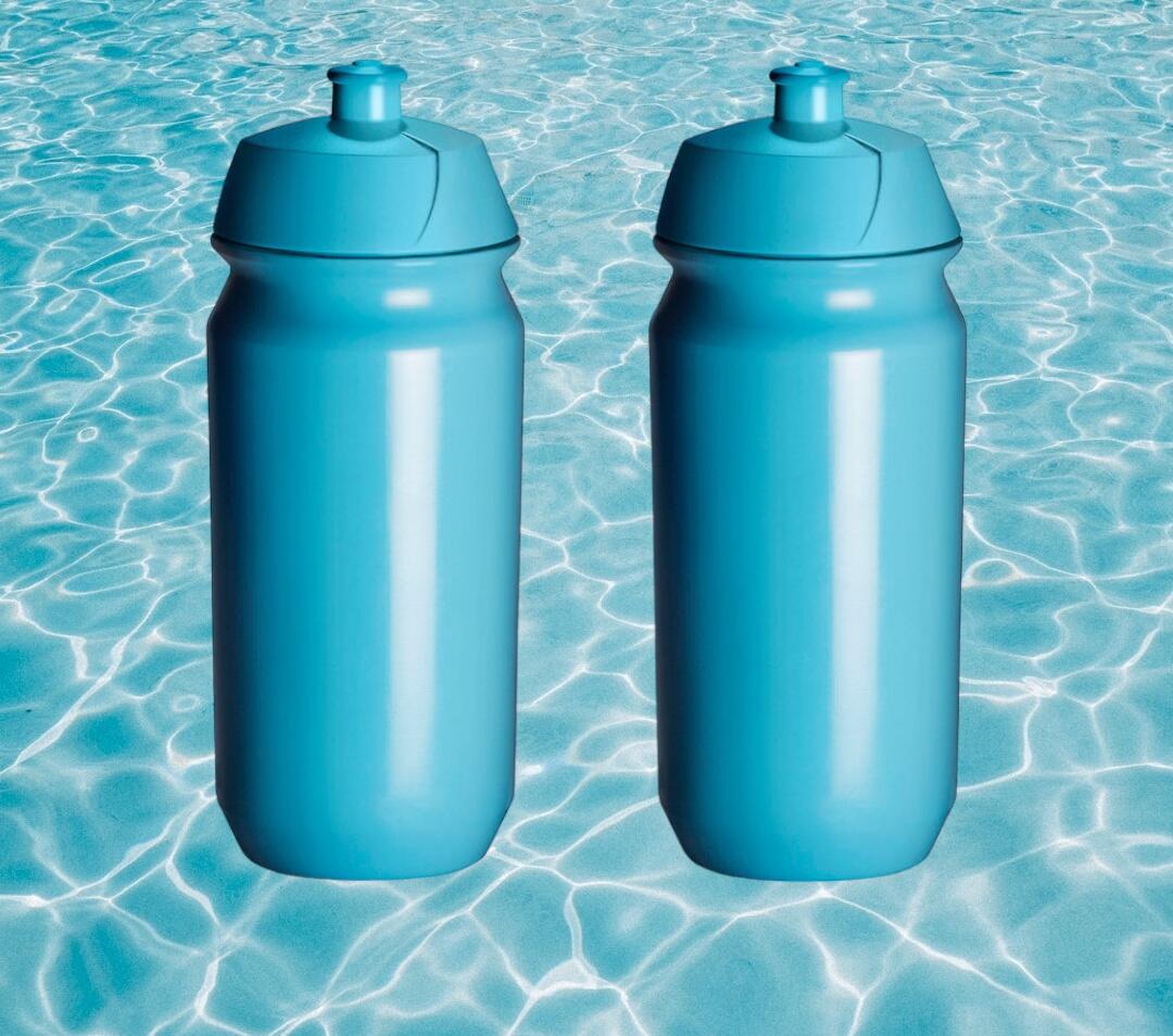 2 x Trinkflasche – 500 ml – Hellblau 2/5