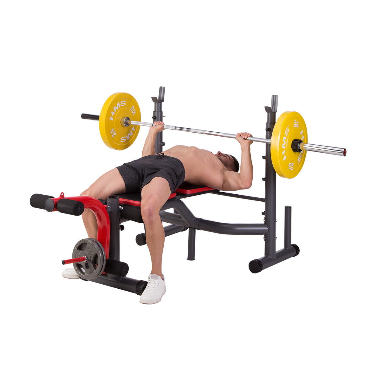 Banc d'entraînement avec traction latissimus ls7206 HMS 7/7