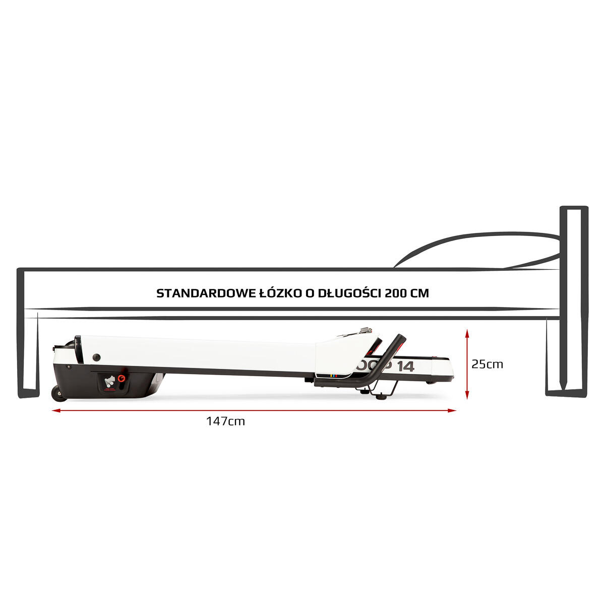 Tapis de course électrique Loop14 HMS 5/7