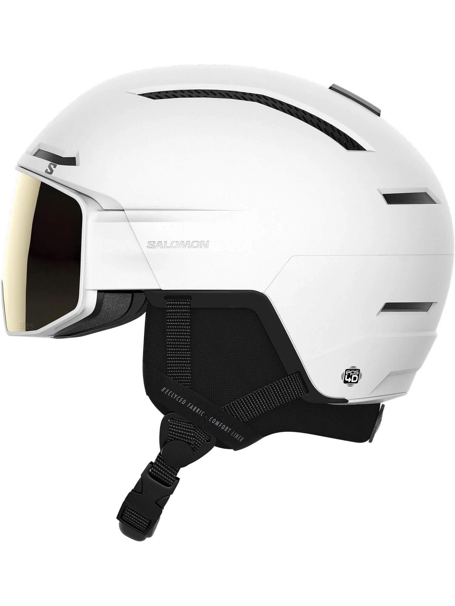 Salomon Driver Pro Sigma Skihelm - S - Wit 3/6
