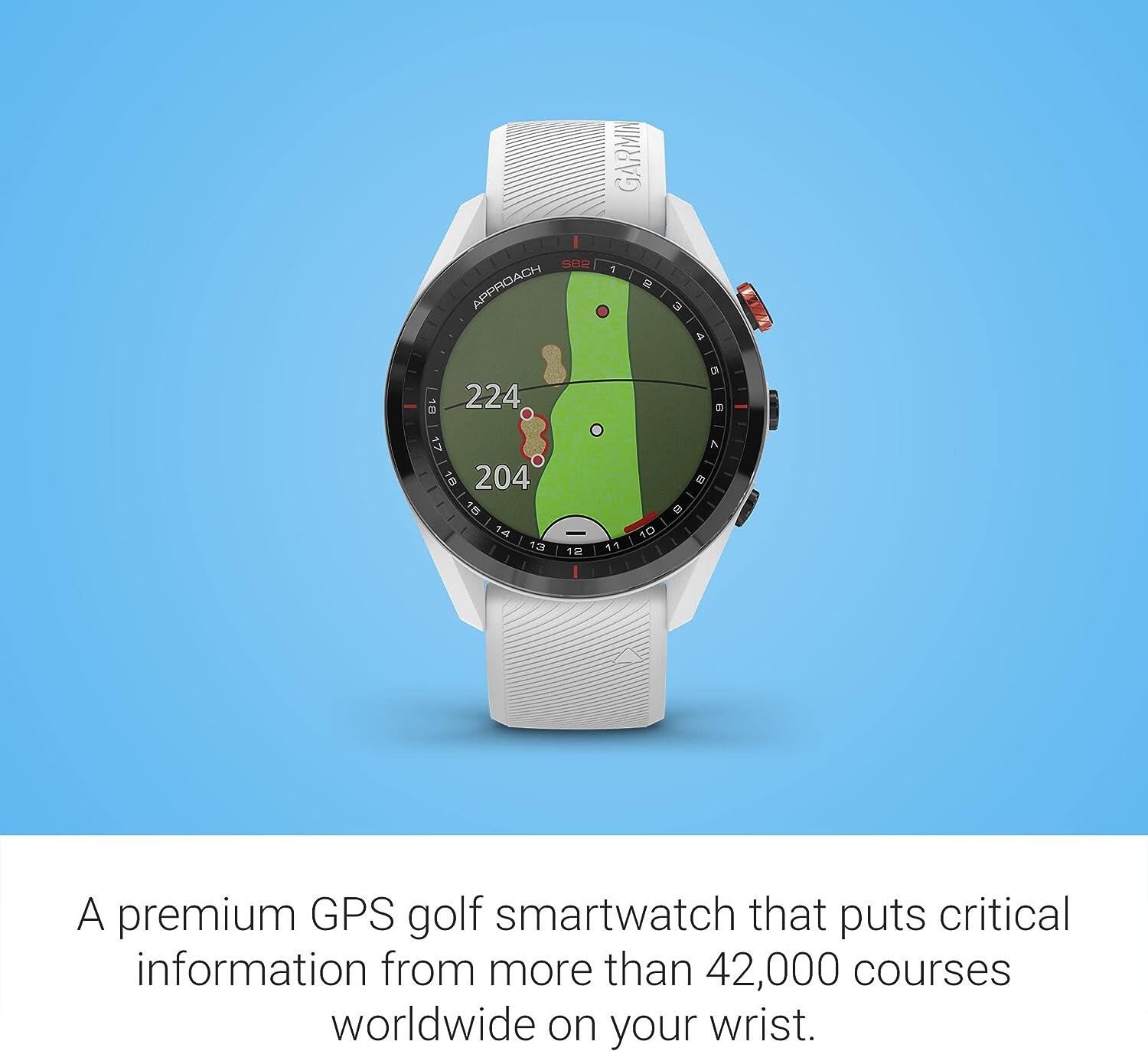 RELOJ GARMIN APPROACH S62 SMARTWATCH DE GOLF COLOR BLANCO 6/7