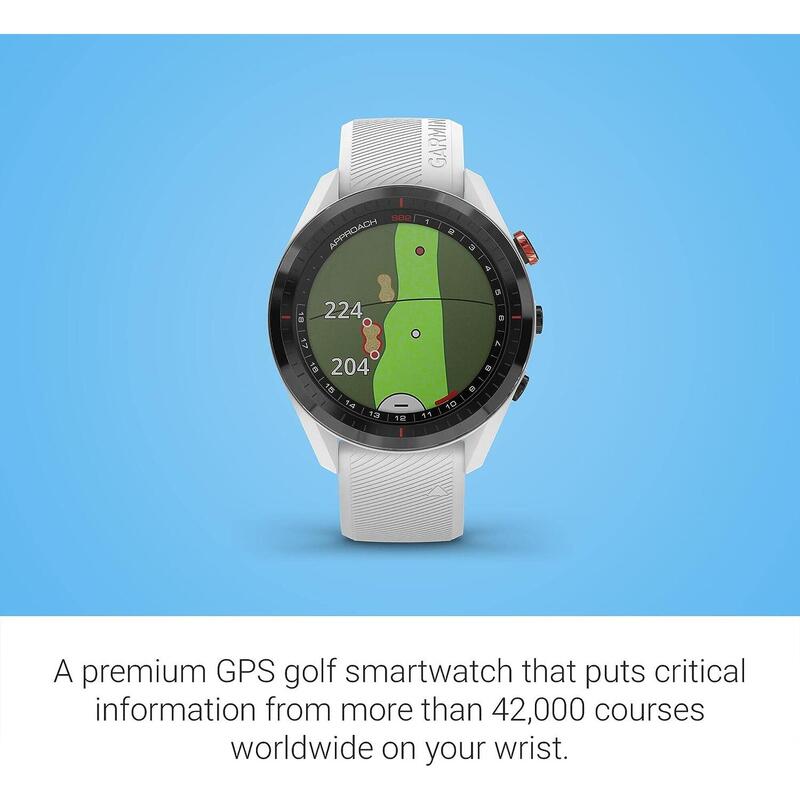 RELOJ GARMIN APPROACH S62 SMARTWATCH DE GOLF COLOR BLANCO