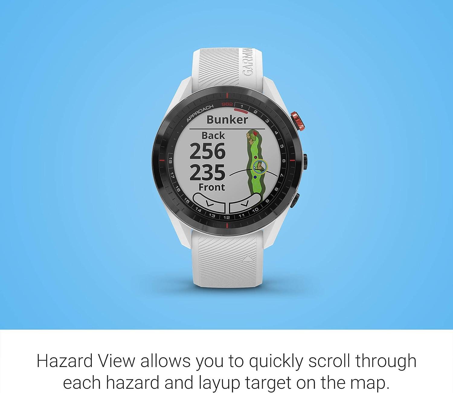 RELOJ GARMIN APPROACH S62 SMARTWATCH DE GOLF COLOR BLANCO 7/7