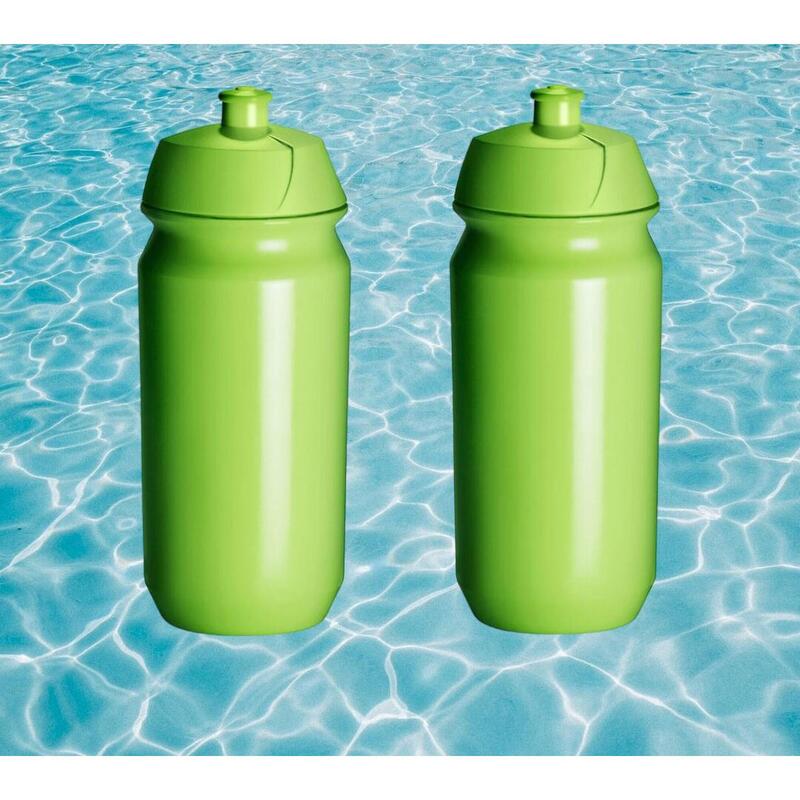 2 x Gourde - 500 ml - Verte Boite à boisson