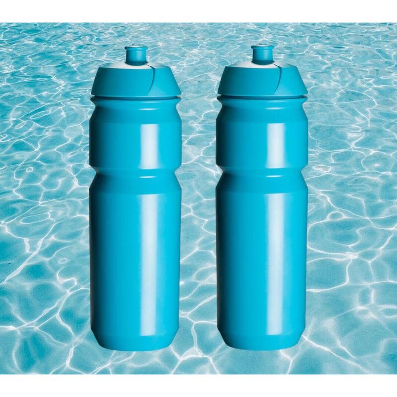 2 x bidonuri - 750 ml - bidon albastru deschis