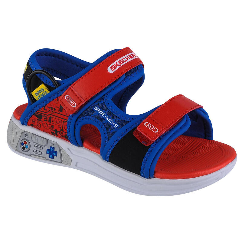 Sandalias Niño Skechers Game Kicks: Power Splash Azul