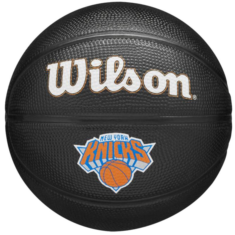 Mini bola Wilson Team Tribute New York Knicks tamanho 3 de basquetebol