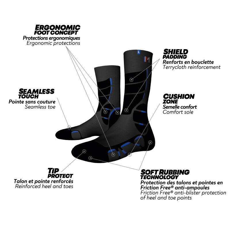 Calcetines Monnet Jarrette Trek Expert 5/5