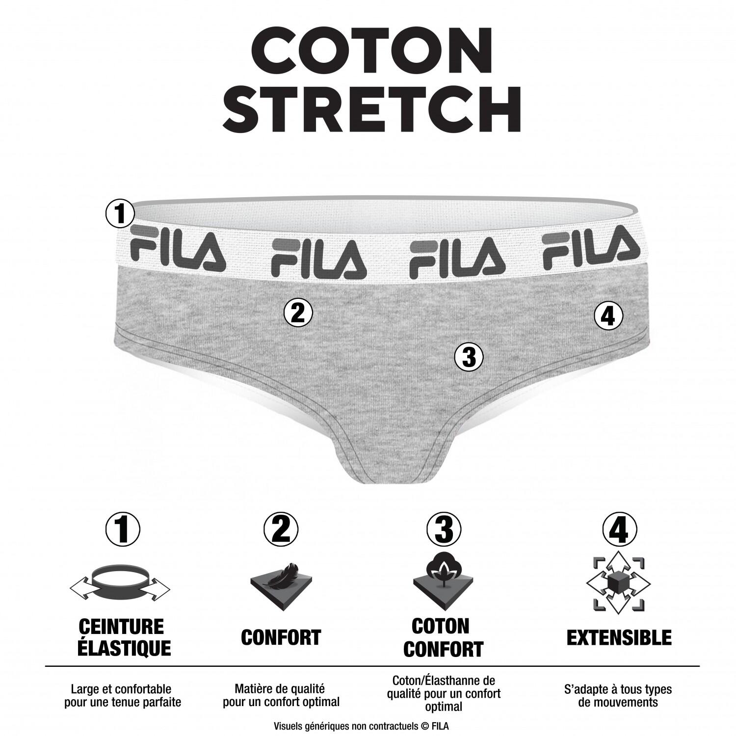 Pack Surprise de 3 Slips coton femme 4/4