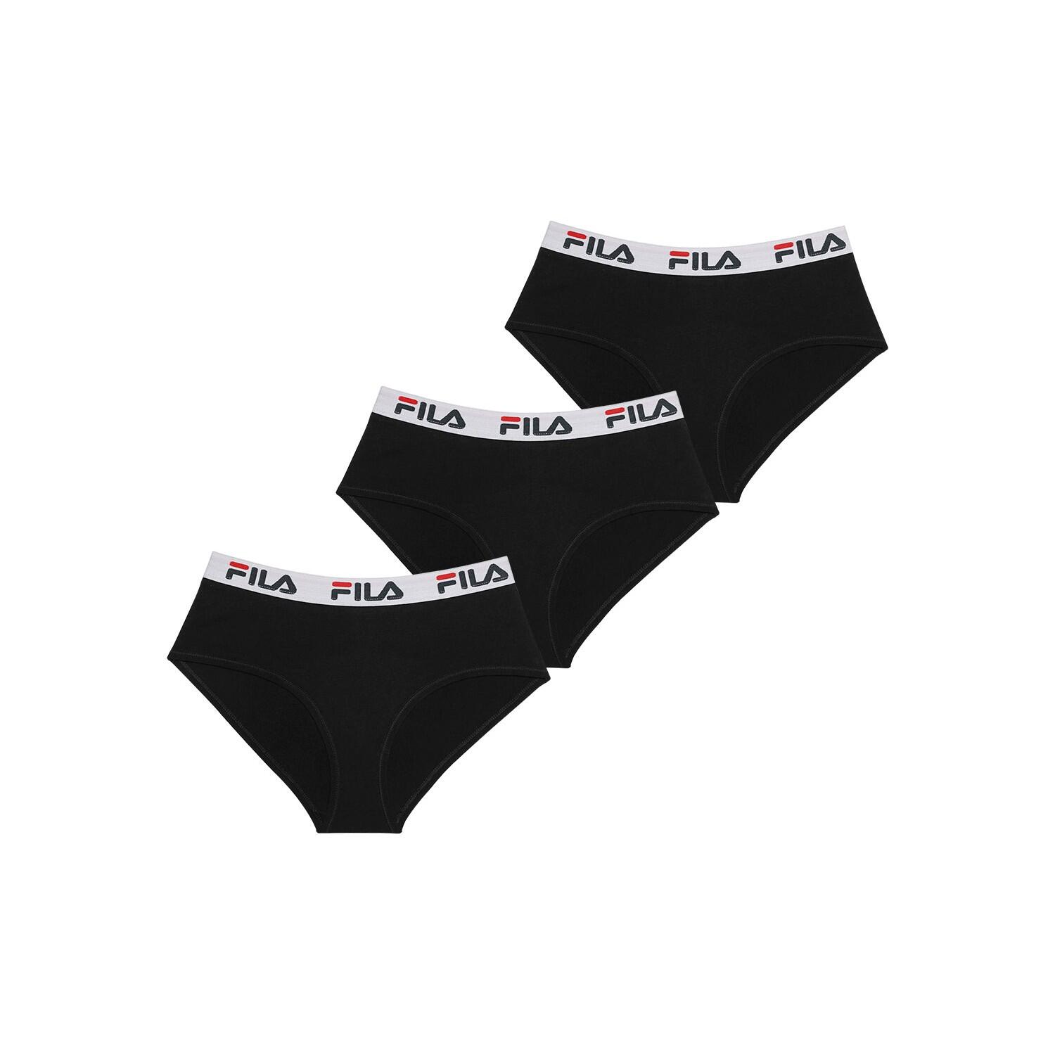 Lot de 3 Culottes coton femme FU6044 FILA Decathlon