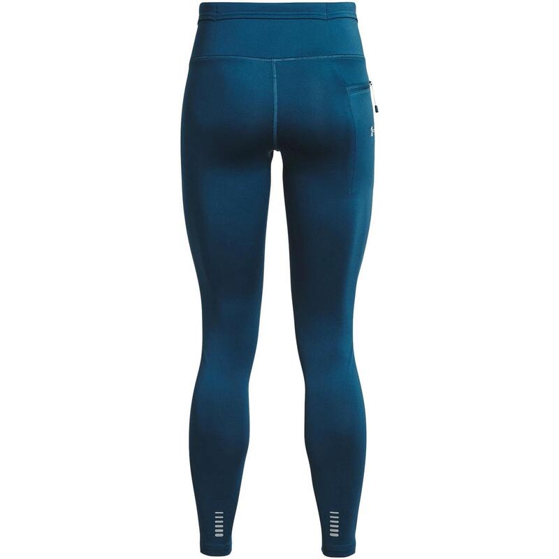 Collant Thermique Under Armour OutRun the Cold Bleu Femme