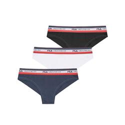 Lot de 3 Brésiliens coton femme Uni